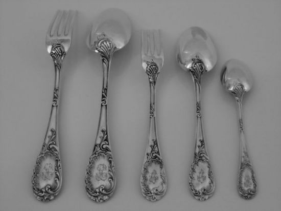 フランスの高級シルバーカトラリー ピュイフォルカ(PUIFORCAT) 芸術的