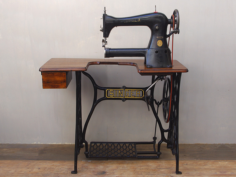 No.295 SINGER 17-1 シンガー製腕ミシン 工業用足踏みミシン