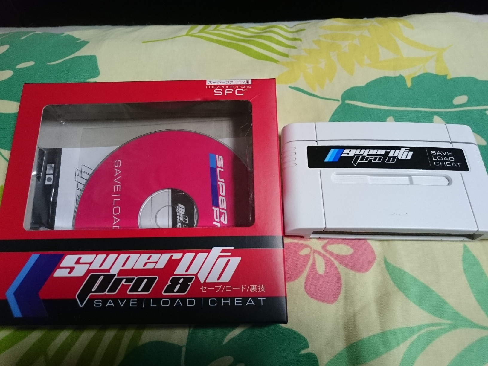 SFC吸出し機 SUPER UFO PRO8でROMデータやセーブデータをバックアップ