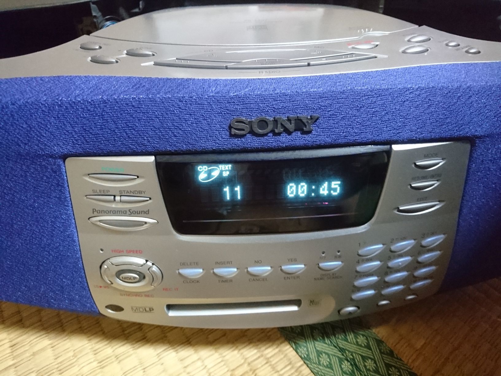 SONY MDCDラジオ ZS-M37 CD読み込まないジャンク修理 | 自由日記J