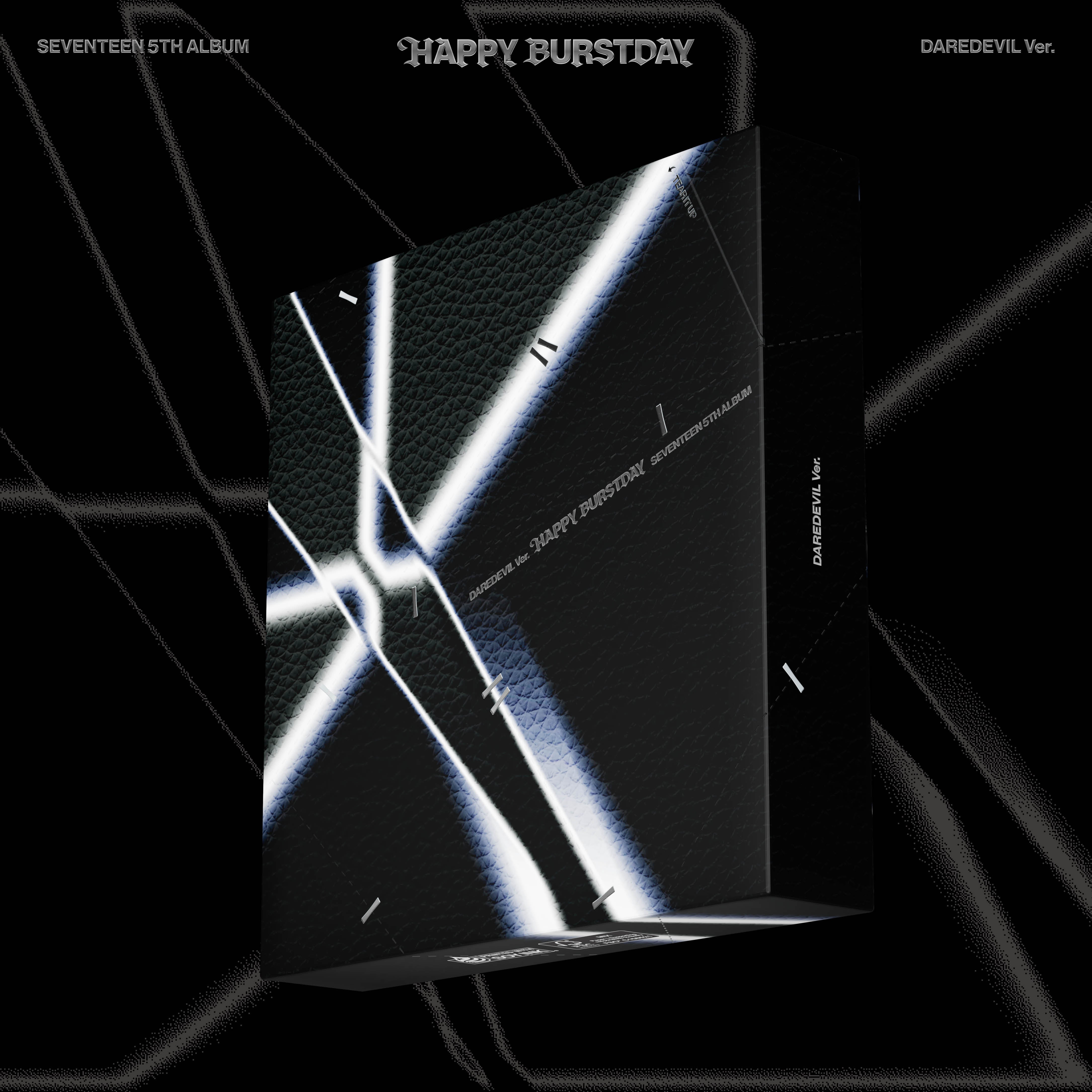 SEVENTEEN 5th Album 'HAPPY BURSTDAY' DAREDEVIL Ver. - SEVENTEEN