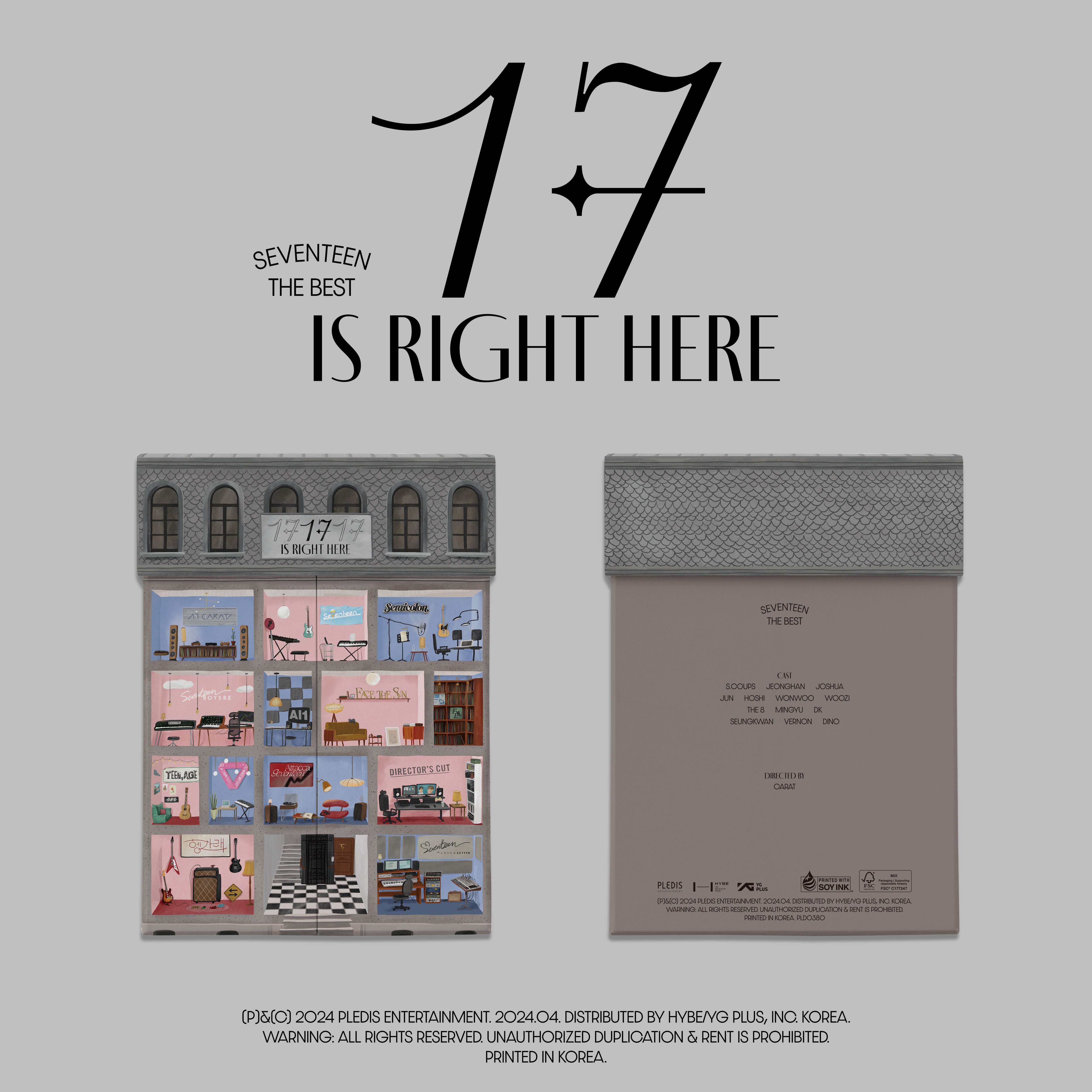 Seventeen Best Album '17 is Right Here' Hear Ver. - SEVENTEEN