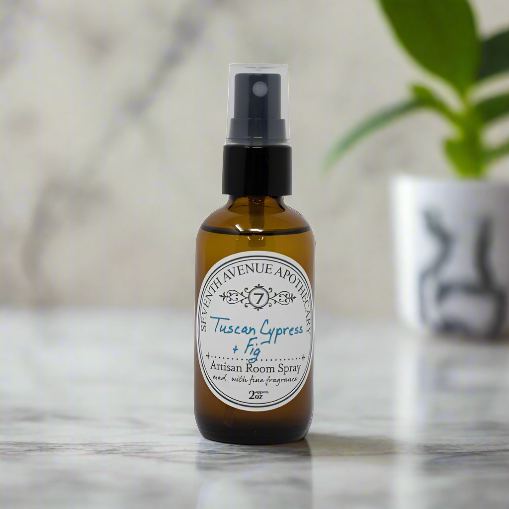 Tuscan Cypress + Fig - Artisan Room Spray – Seventh Avenue Apothecary
