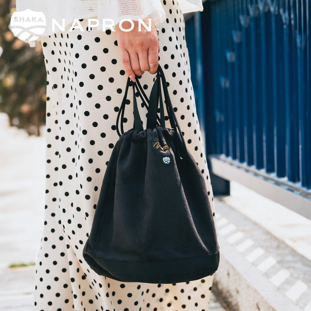 SHAKA×NAPRON フェイクスエード ペイシェントバッグ [メンズ