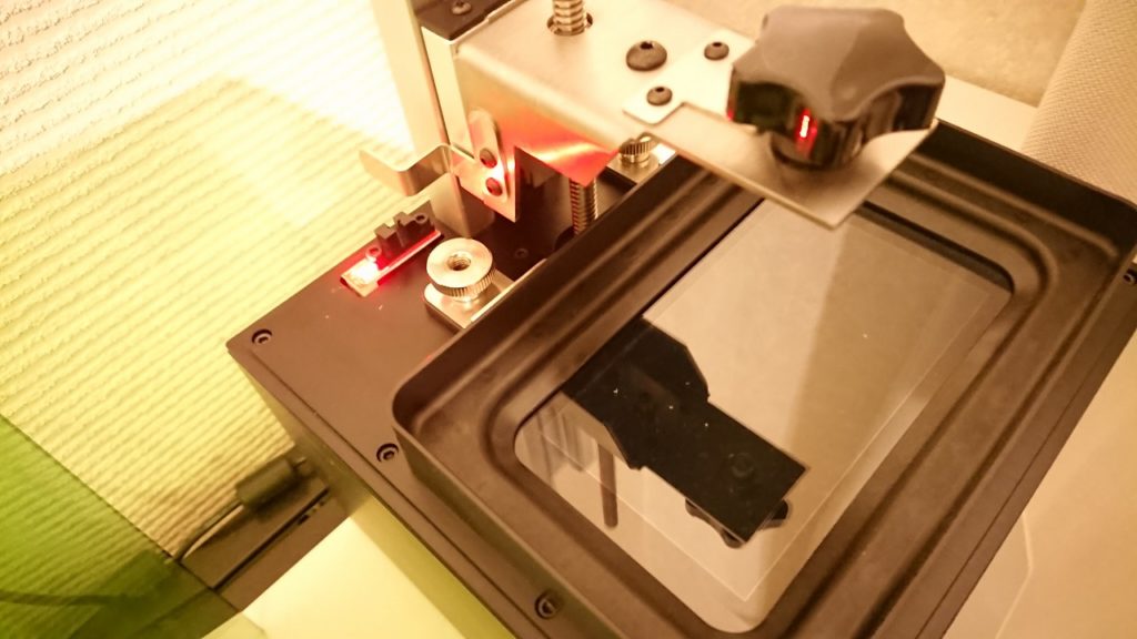 Kudu3Dの光造形3DプリンタBean3Dをいじってみた(その2)～テスト