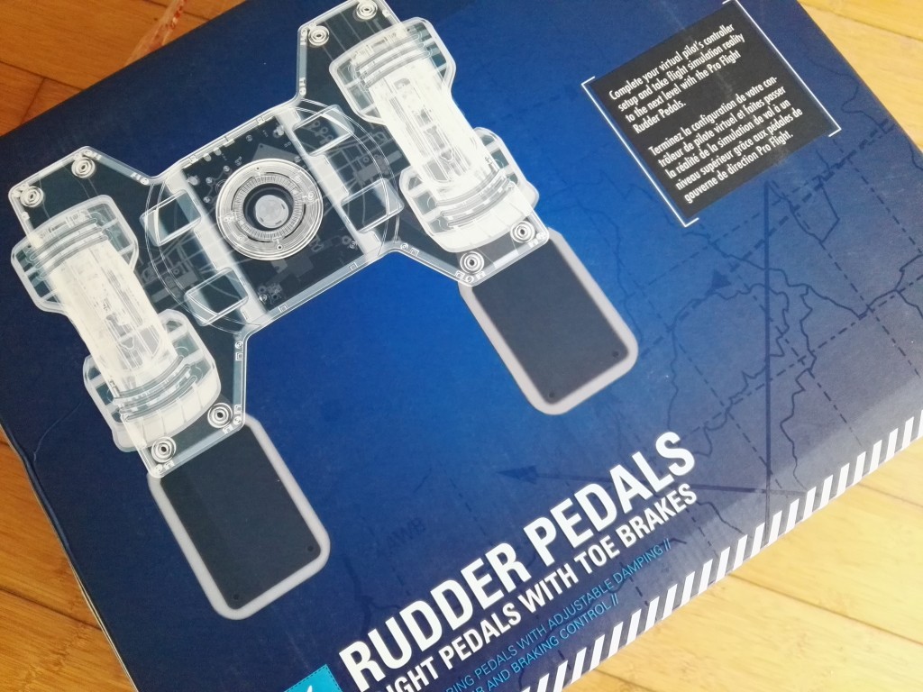 ラダーペダル】Saitek Pro Flight Rudder Pedalsをレビューする