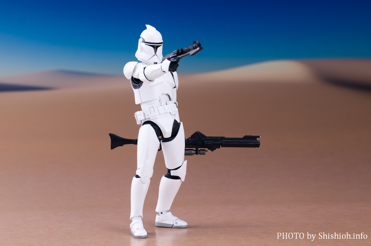 レビュー】 バンダイ S.H.Figuarts クローン・トルーパー フェイズ1