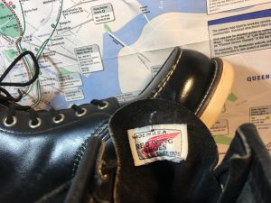 redwing 8130 刺繍羽タグをピカピカにお手入れ~レア2Eワイズとは~ - 革