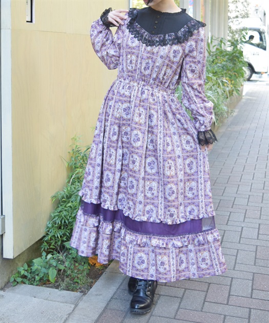 ローズ・ステンドグラスワンピース | axes femme | axes femme online shop