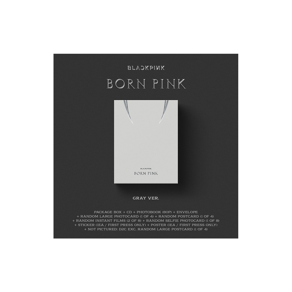 BORN PINK Exclusive Box Set - Gray Version - BLACKPINK | SHOP