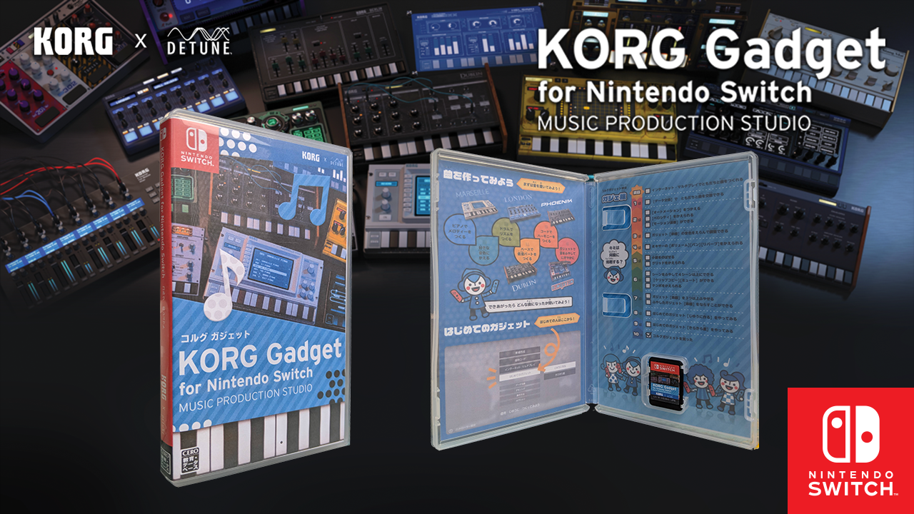KORG Gadget for Nintendo Switch パッケージ版 – GiGO Mall Online