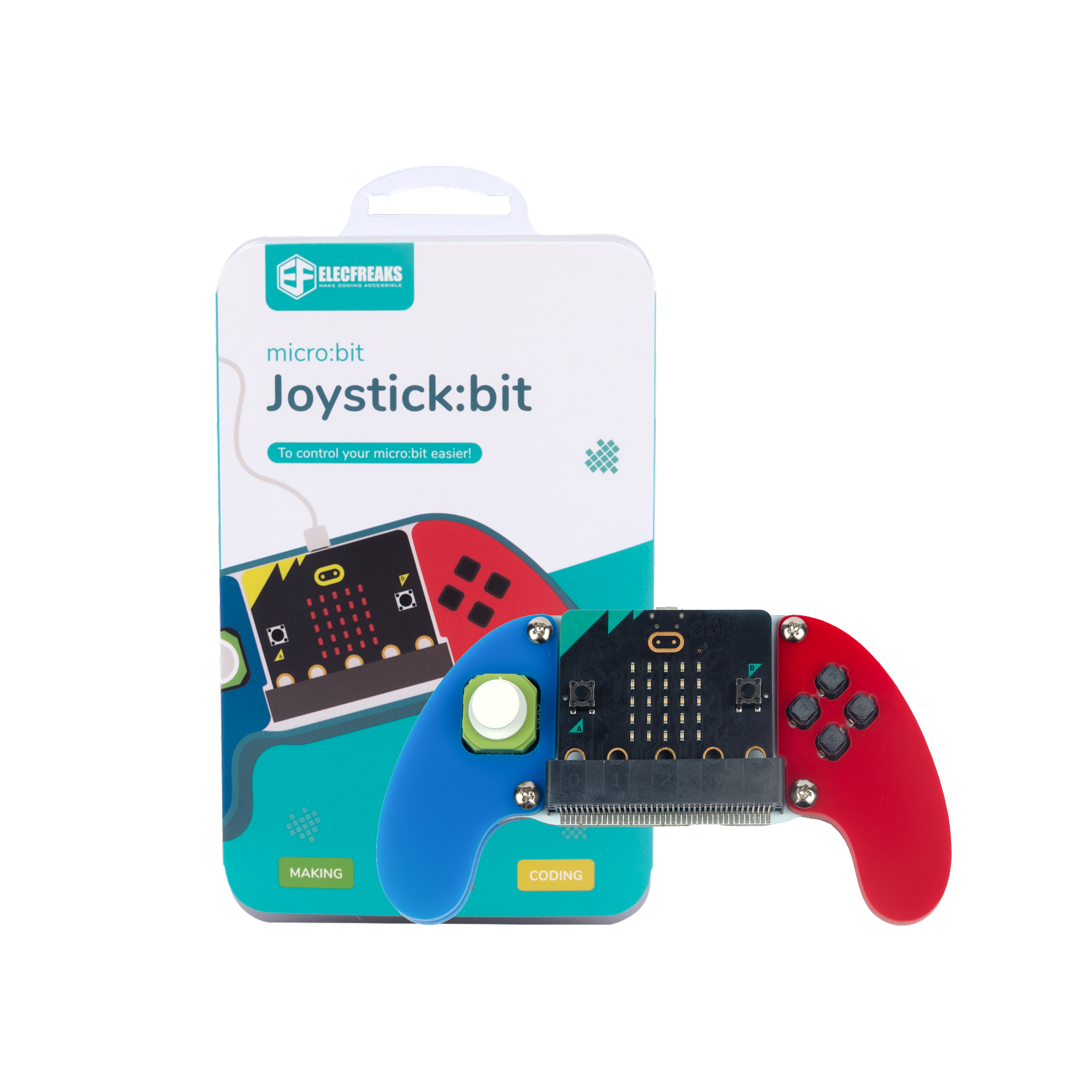 ELCFREAKS micro:bit ジョイスティック コントローラー キット: 制御を