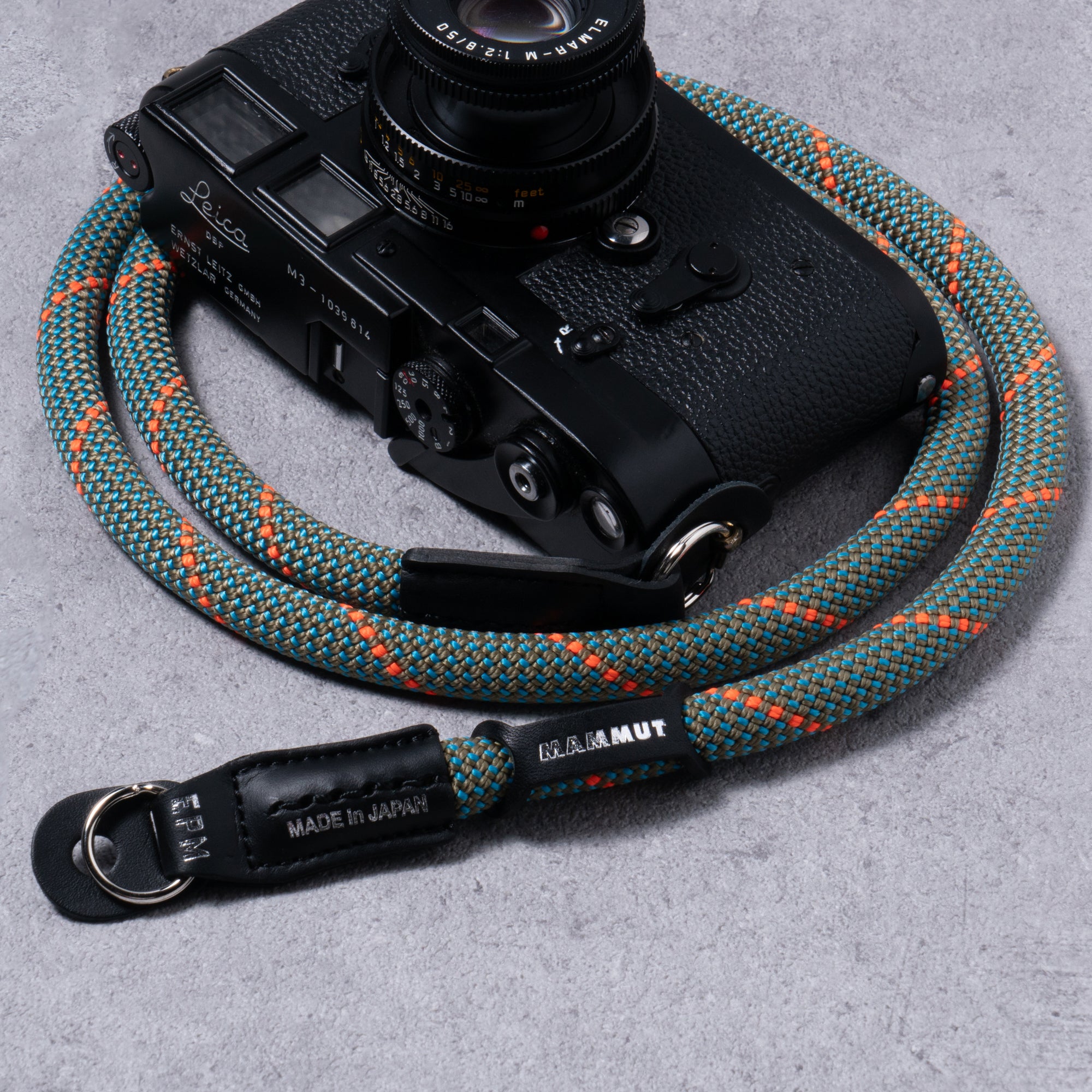 MAMMUT EDITION】YOSEMITE CAMERA STRAP MOUNTAIN TURQUOISE