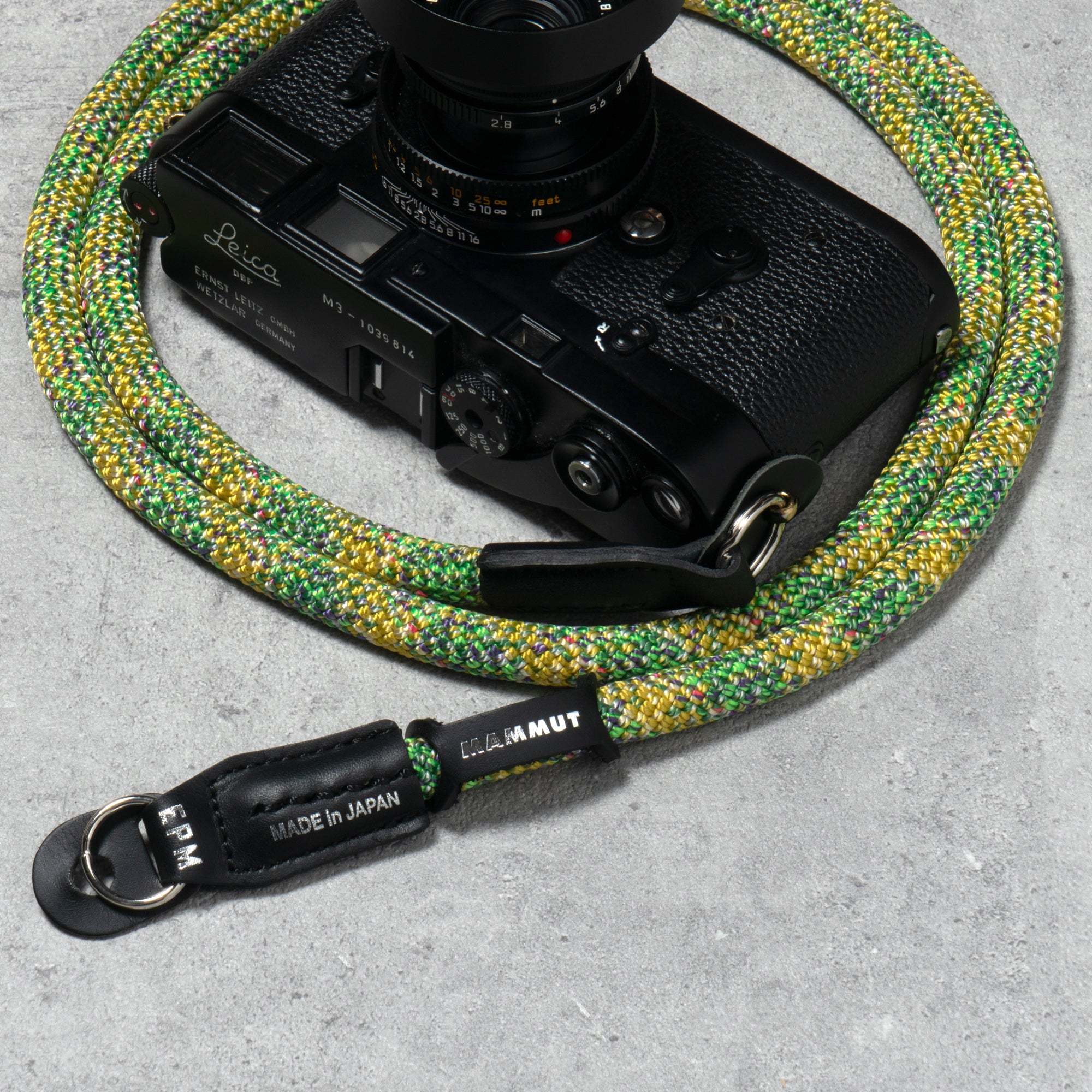 MAMMUT EDITION】YOSEMITE CAMERA STRAP GREEN TEAマムート