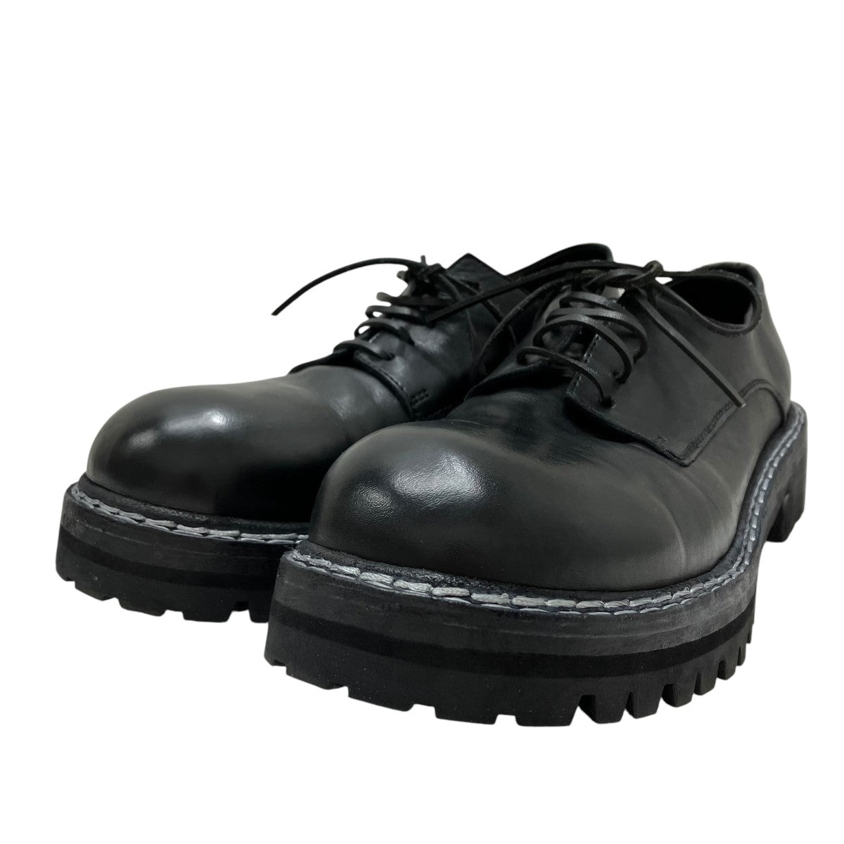 GUIDI(グイディ) ダービー シューズ ブラック サイズ 41｜【公式