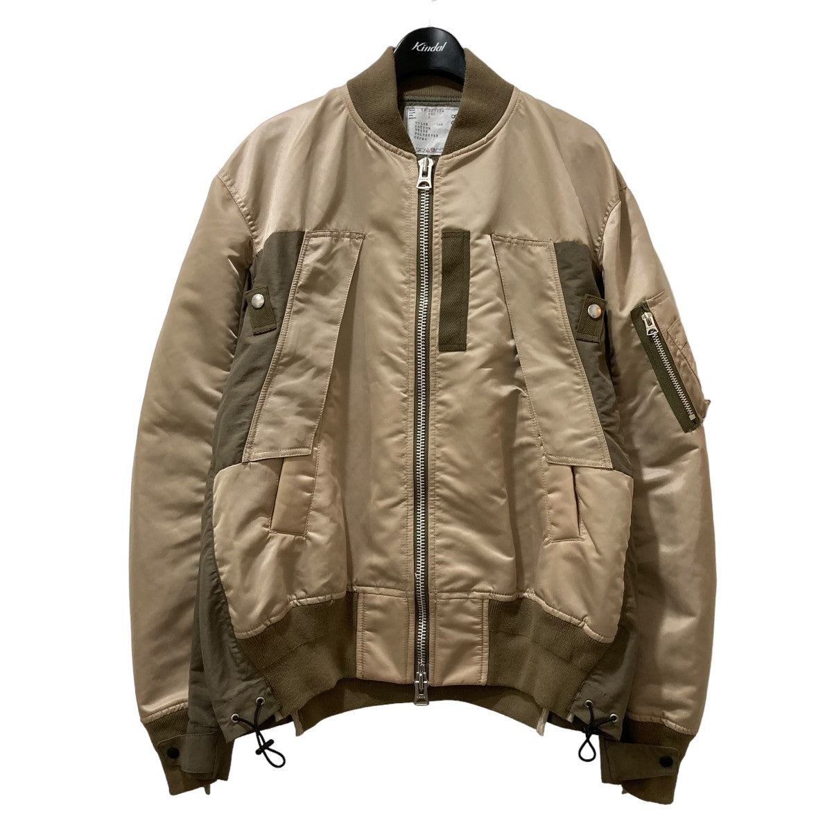 sacai(サカイ) Nylon Twill Mix Blouson MA-1 MA-1ジャケット 22