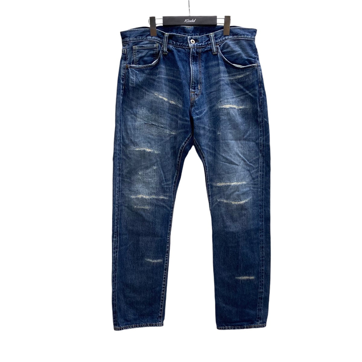 SEQUEL×FRAGMENT DESIGN ダメージデニムパンツ インディゴ サイズ L