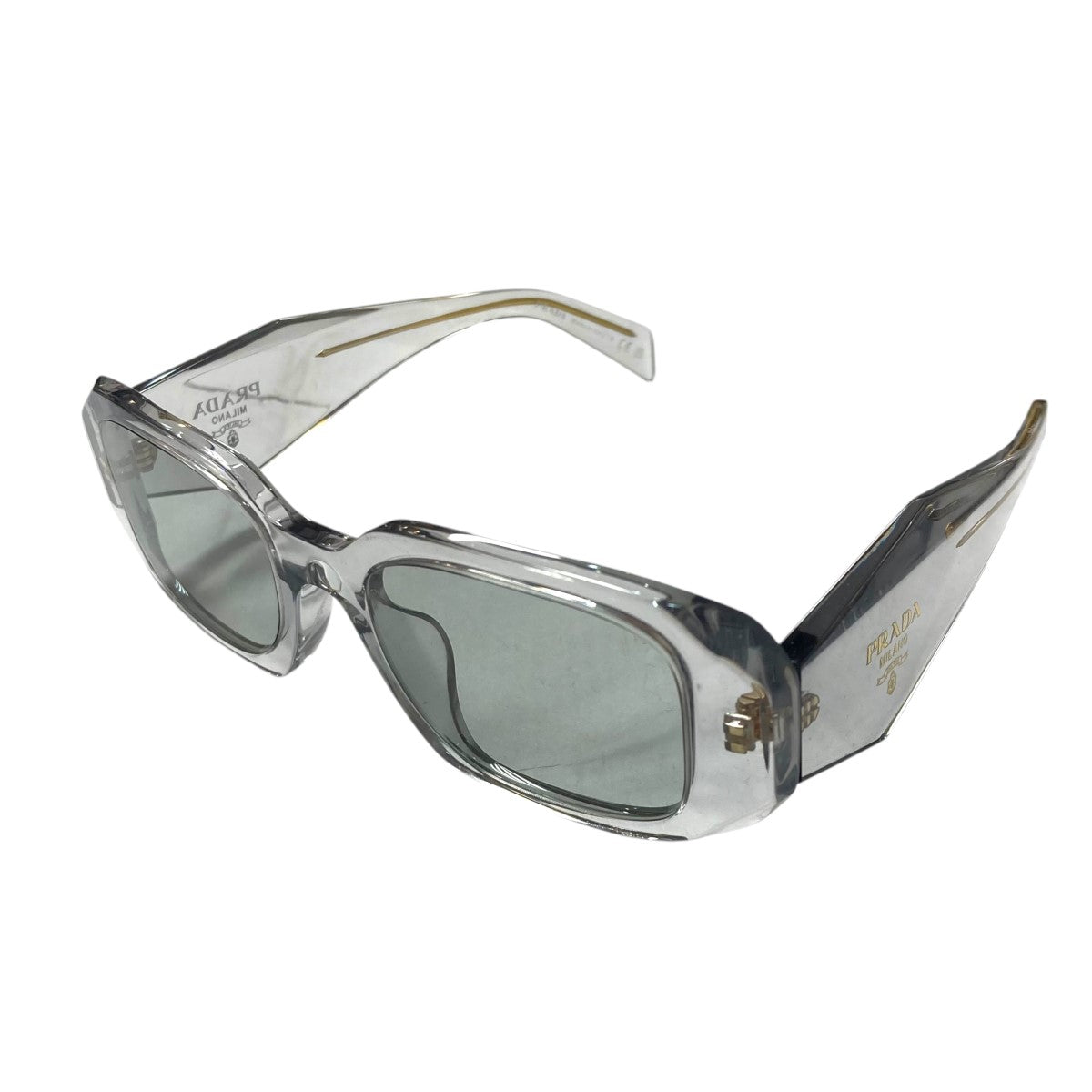 PRADA(プラダ) クリアレンズサングラスSPR17W-F SPR17W-F クリア