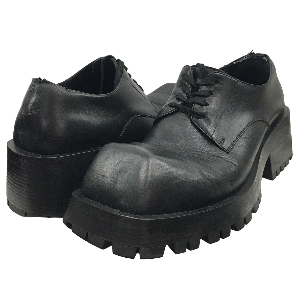 BALENCIAGA(バレンシアガ) Trooper Derbey Shoes 678410 トルーパー