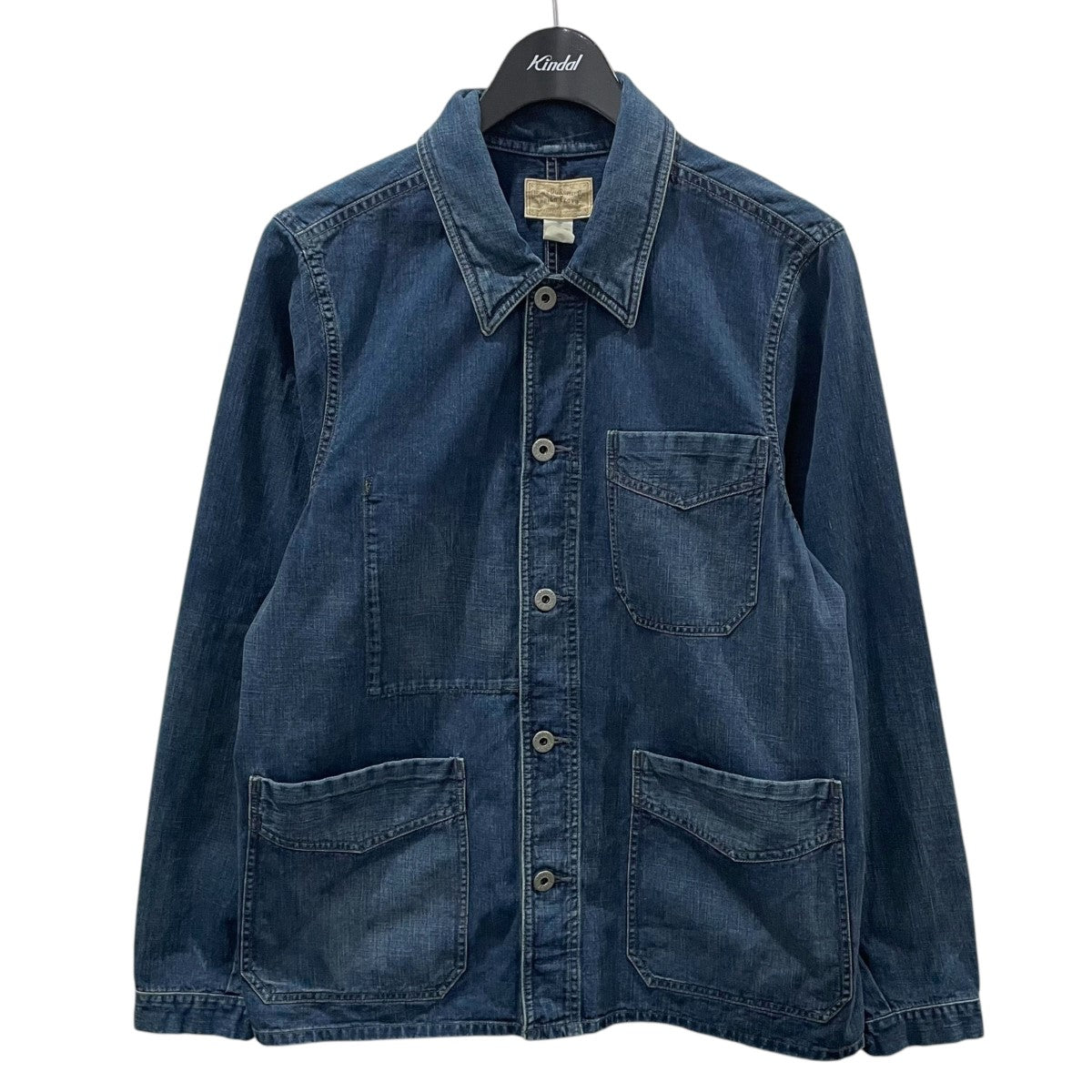 RRL(ダブルアールエル) デニムカバーオール インディゴ サイズ 4