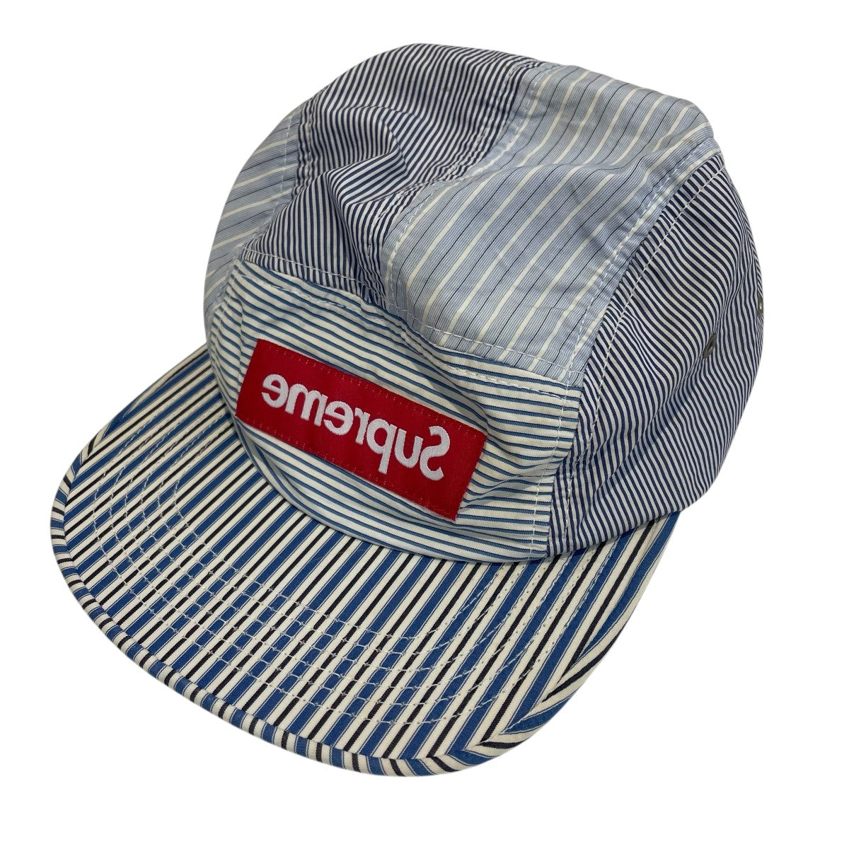 Supreme×COMME des GARCONS SHIRT Camp Capキャップ ブルー｜【公式