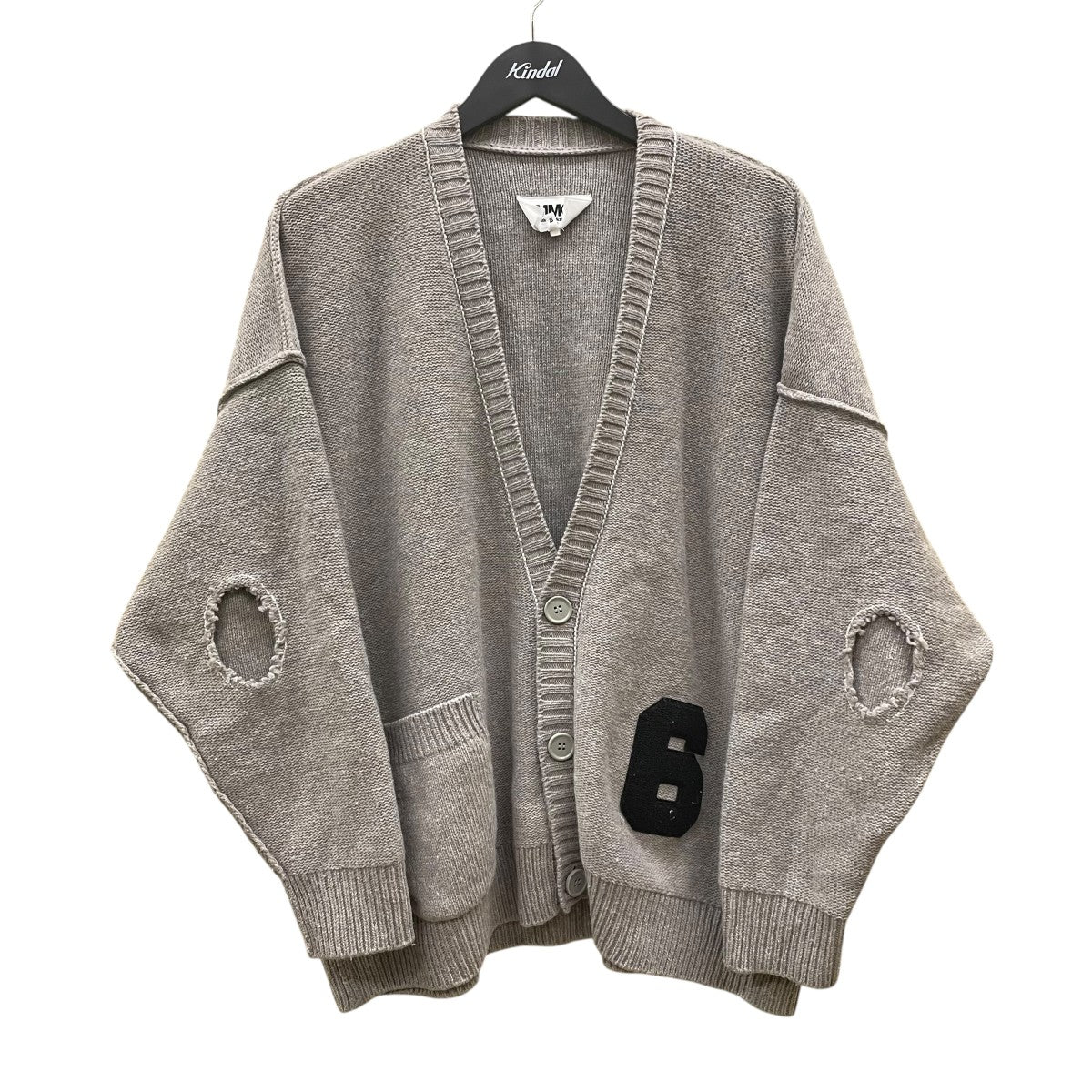 MM6 Maison Margiela(マルタンマルジェラ) ナンバー カーディガン
