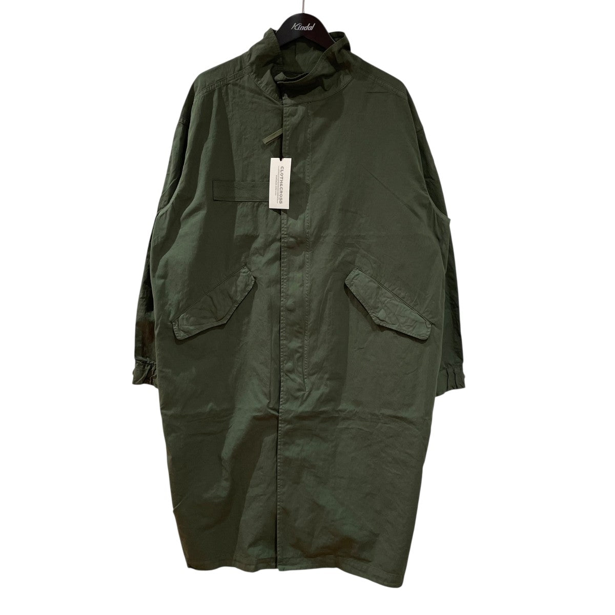 CLOTH＆CROSS(クロス＆クロス) Type M-65 フィッシュテールパーカー