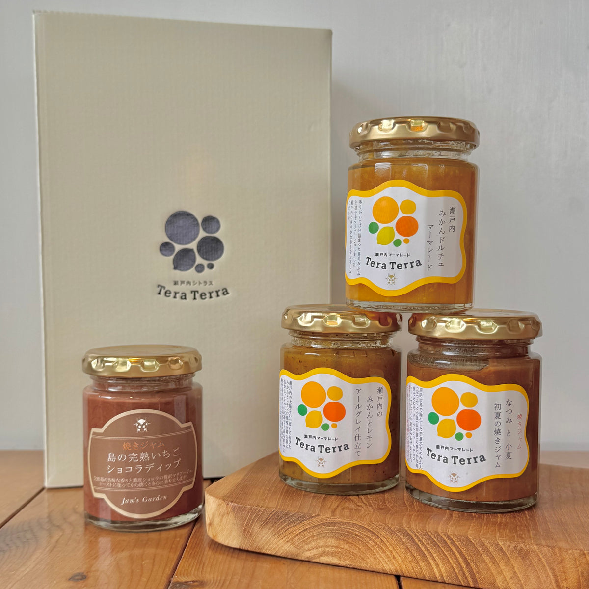 ジャムのギフトセット | プレミアムジャム旬の彩り6本セット(120g瓶