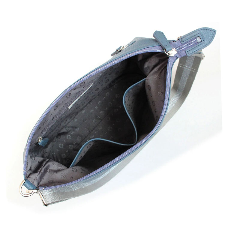 サロンドアルファード］スマイル ホリゾンタルポシェット ガンメタ|新