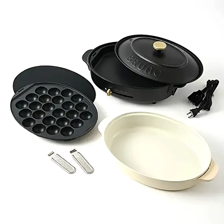 ☆オーバルホットプレート グレージュ|BRUNO|小田急百貨店オンライン