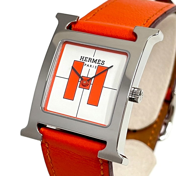 HERMES/エルメス】 Hウォッチ HH1.510 腕時計 ステンレススチール