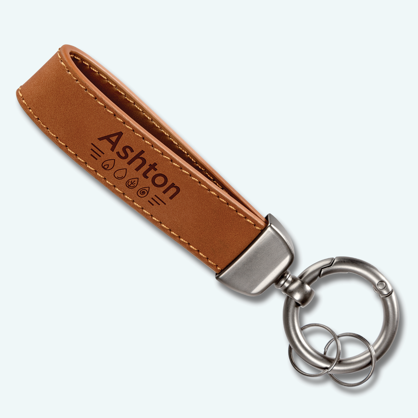 Leather Keychain – Staples Printing