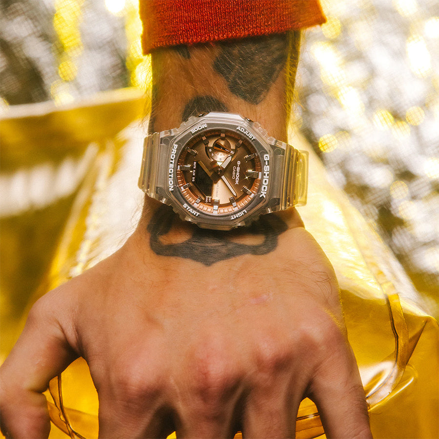 G-SHOCK ブライトメタリックダイヤルシリーズ ローズゴールド GA