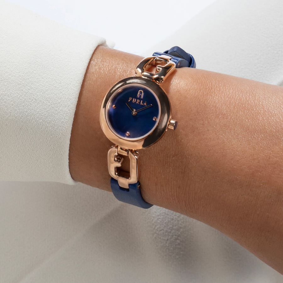 フルラ アルコ チェーン FL-WW00015014L3 レディース 電池式 革ベルト