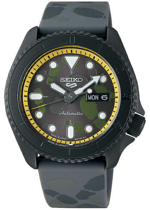 セイコー 5スポーツ ワンピース コラボ 限定 サンジ SBSA155 メンズ