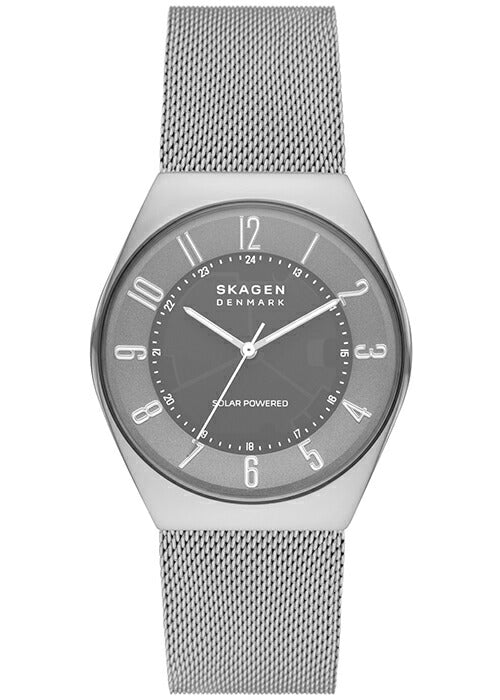 スカーゲン グレーネン SKW6836 メンズ ソーラー アナログ メッシュ