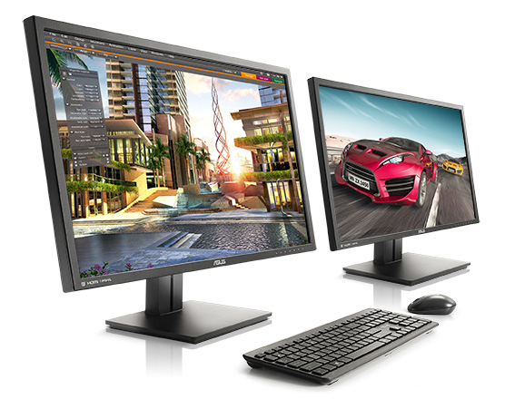 お値打ち価格の3840×2160「4K」28型液晶「ASUS PB287Q」特集 - 自作PC