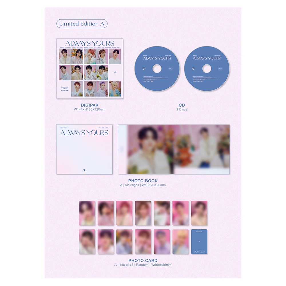 SEVENTEEN - SEVENTEEN - ALWAYS YOURS (Limited Edition A) 2CD +