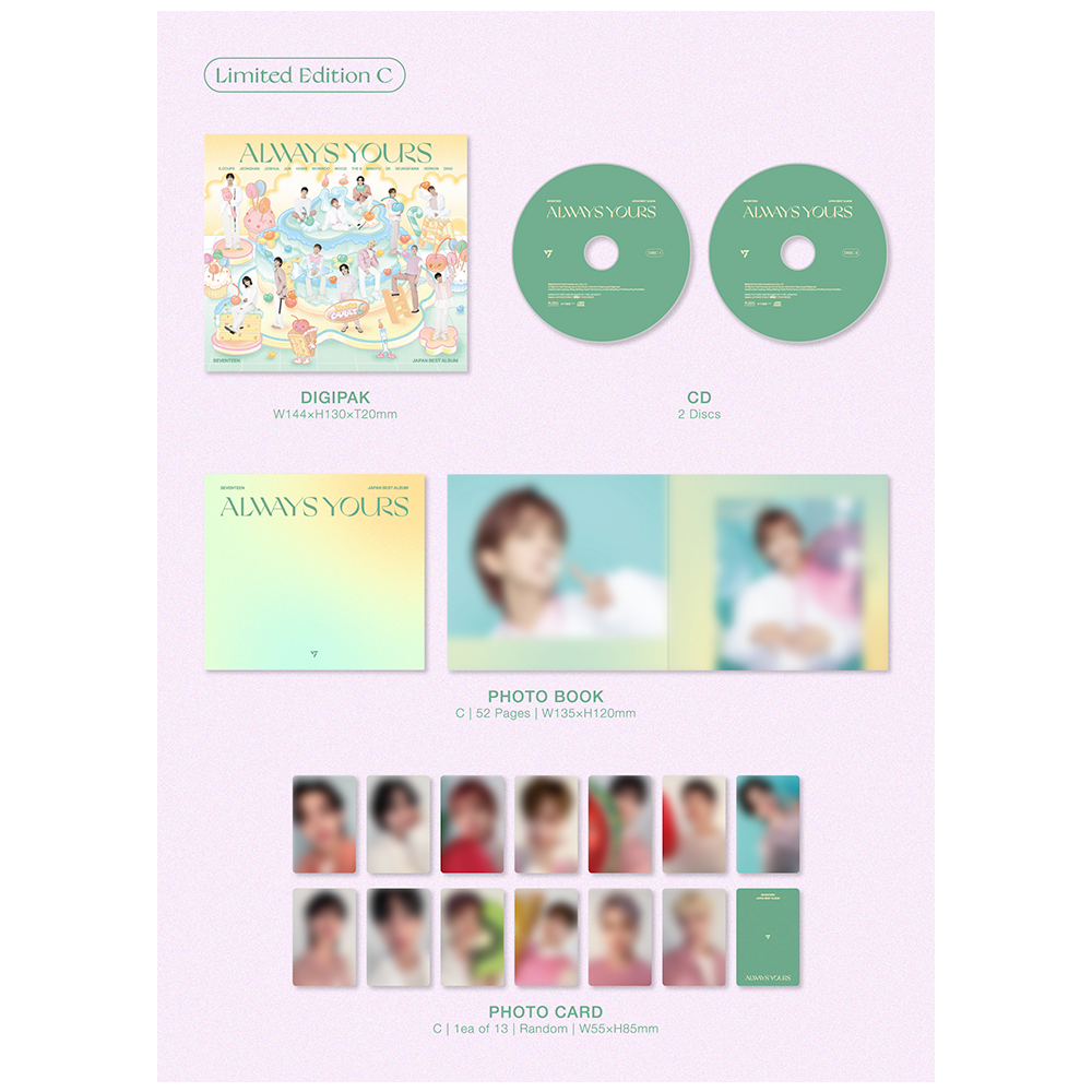 SEVENTEEN - SEVENTEEN - ALWAYS YOURS (Limited Edition C) 2CD +