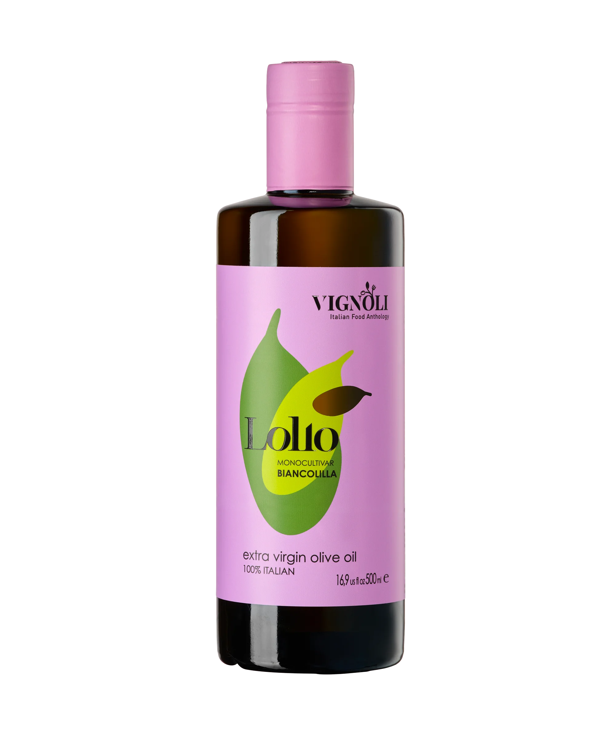 Italian Extra Virgin Olive Oil - Biancolilla, Lollo Collection