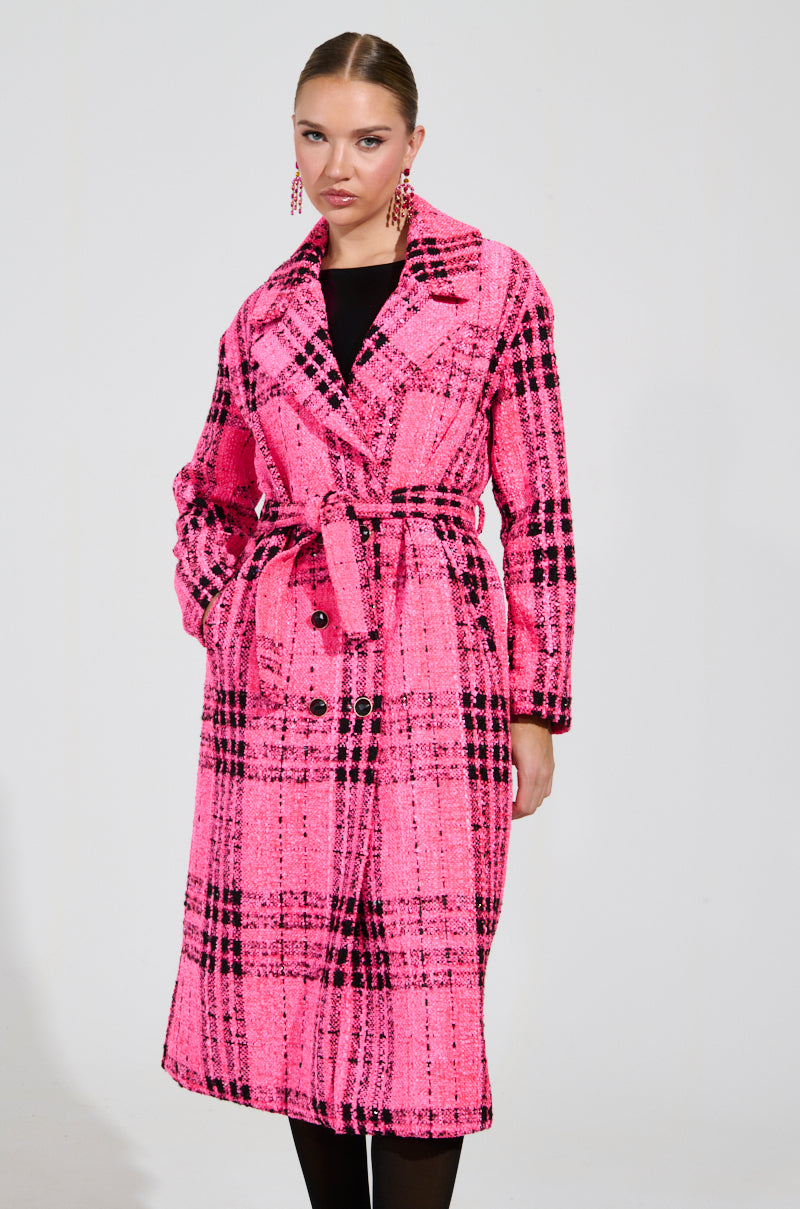 SAINT JAMES TWEED TRENCH – AKIRA