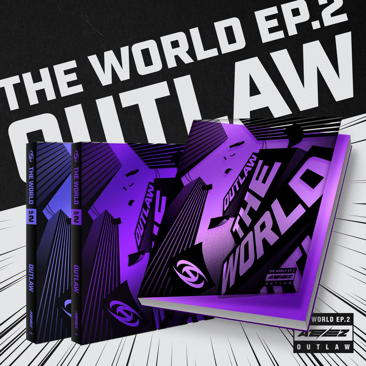 ATEEZ - THE WORLD EP.2 : OUTLAW - Pop-up Exclusive – Kawaii Gifts