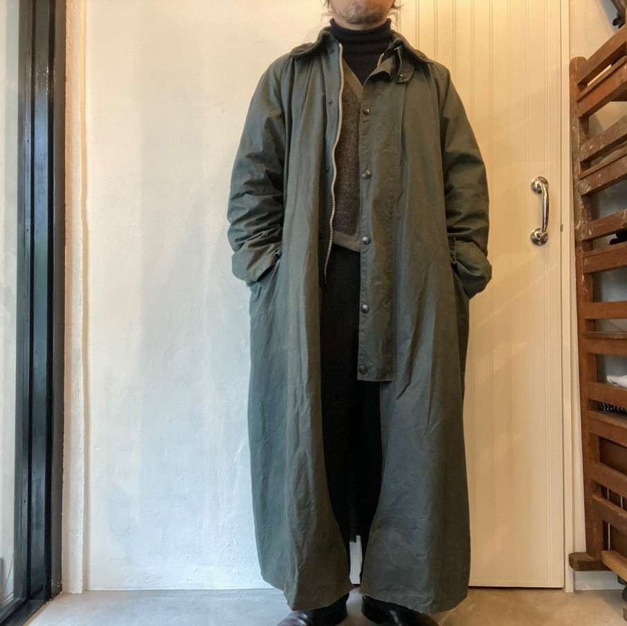 1980's VINTAGE Barbour “BURGHLEY COAT” 2warrant | SIGNAL GARMENTS