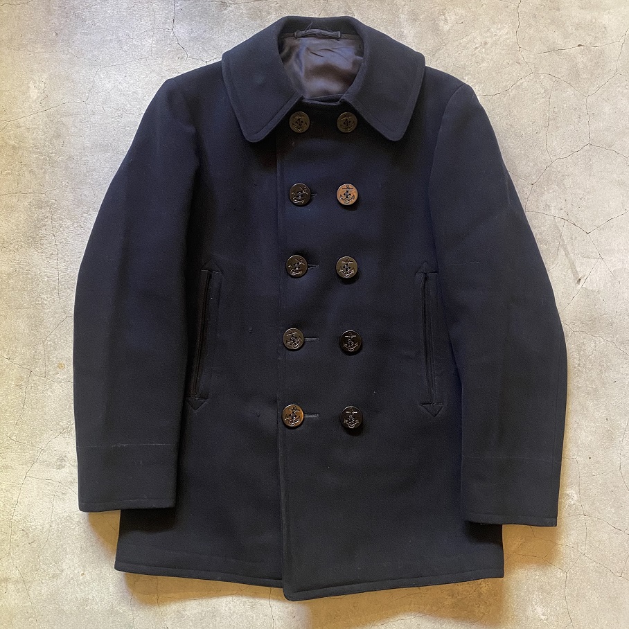 1940's VINTAGE U.S.NAVY ”10 Button Wool Pea Coat” | SIGNAL GARMENTS