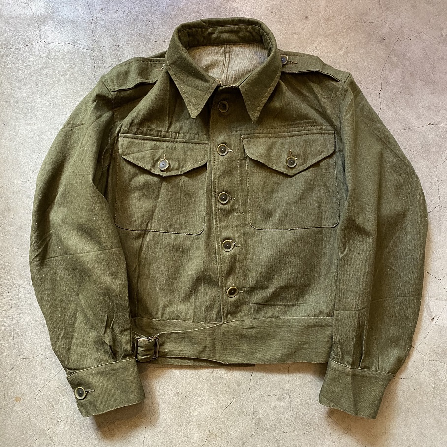 N.O.S. 1952's British Army “Green Denim” BLOUSES | SIGNAL GARMENTS