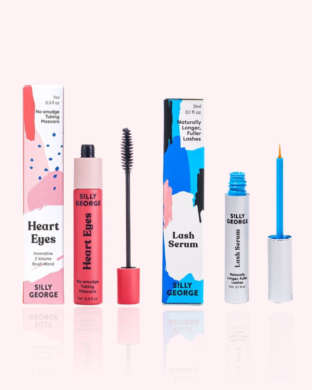 Lash Growth Serum + Heart Eyes Mascara Bundle | Silly George