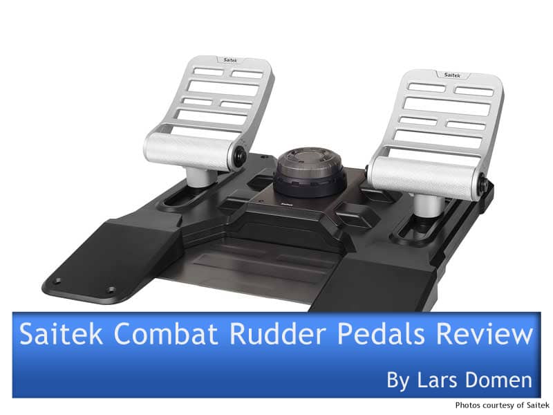 Saitek Combat Rudder Pedals Review – simFlight