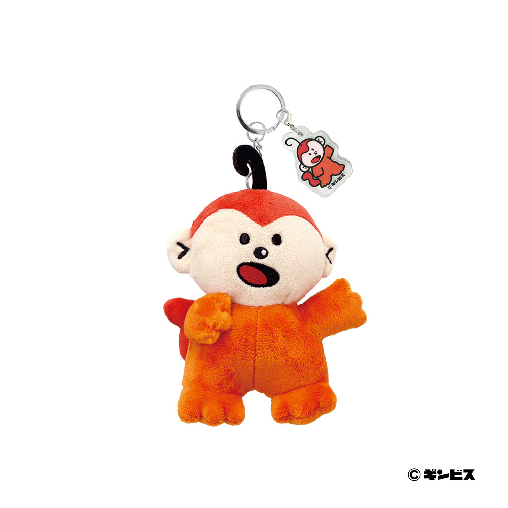 たべっ子どうぶつ ぬいぐるみキーリング（さるアクリル） – きゃらマルシェ