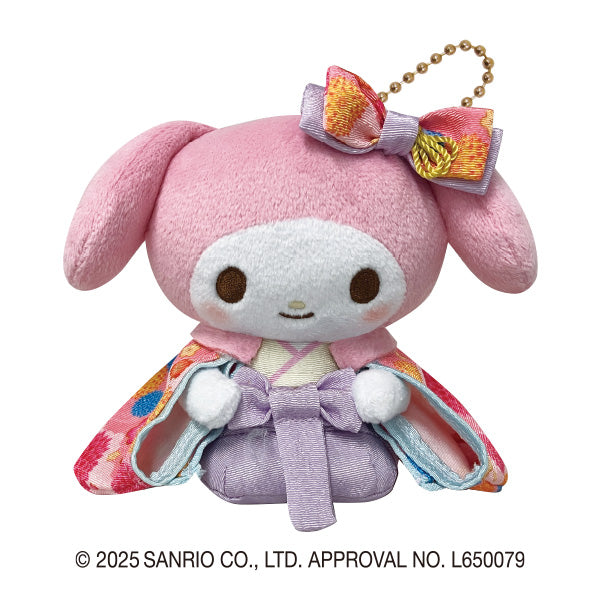 サンリオキャラクターズ ぬいぐるみボールチェーン（マイメロディ