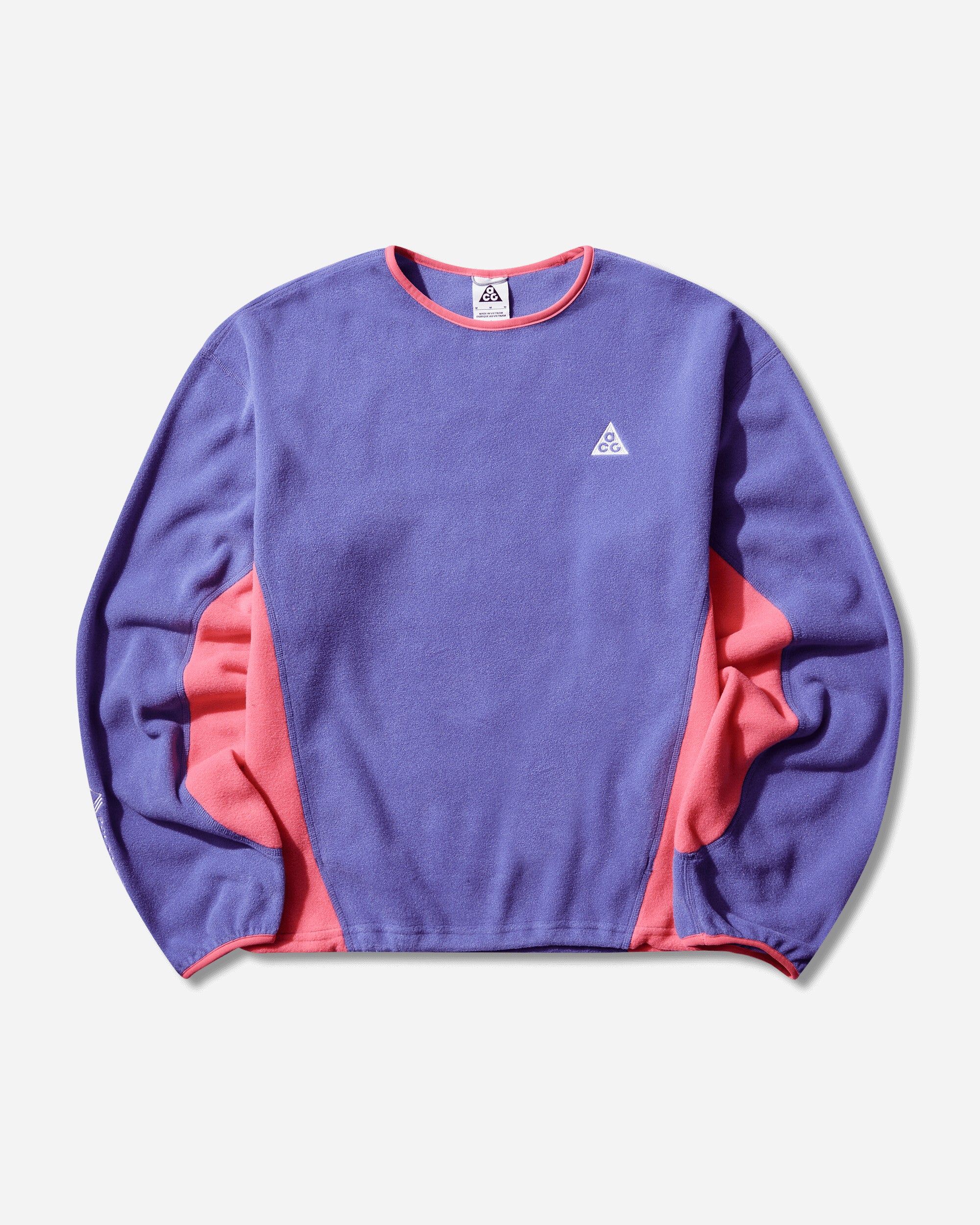 Men's ACG 'Wolf Tree' Fleece Crewneck Sweatshirt Persian Violet